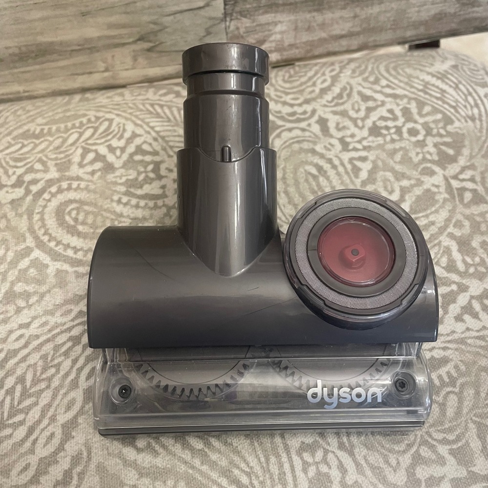 Dyson Tangle-Free Turbine Tool Vacuum Attachment Gray Purple Pet Hair Remover